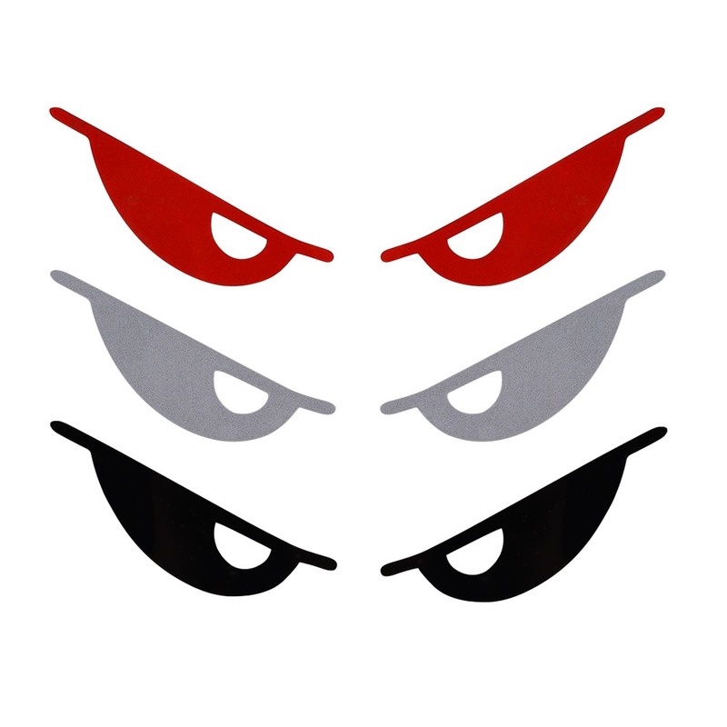 Miếng Dán Hình Đôi Mắt Hoạt Hình Sáng Tạo Trang Trí Xe Hơi DIY