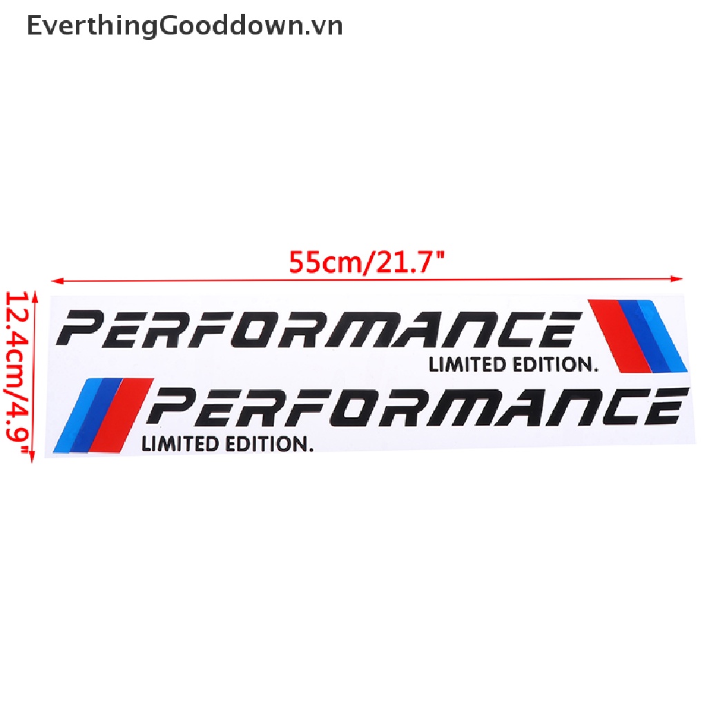 Everthinggooddown 2 Miếng Dán Phản Quang Phiên Bản Giới Hạn Trang Trí Cửa Xe Hơi