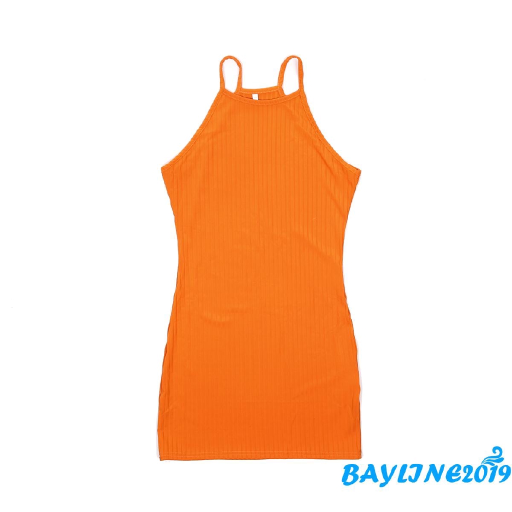 Đầm nữ không tay vai dây thời trang quyến rũ