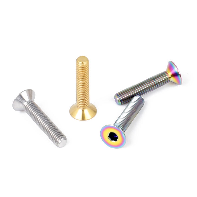 1 Bu Lông Ốc Vít Chất Liệu Titan Cho Xe Đạp Ti M6 x 30mm