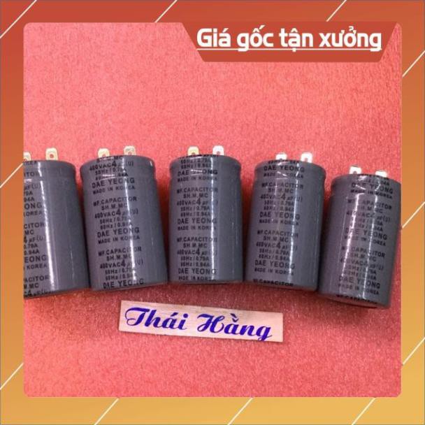 [FreeShip<3] Tụ quạt -Máy bơm 4 M/400 v giá 1 chiếc [ShopUyTín]