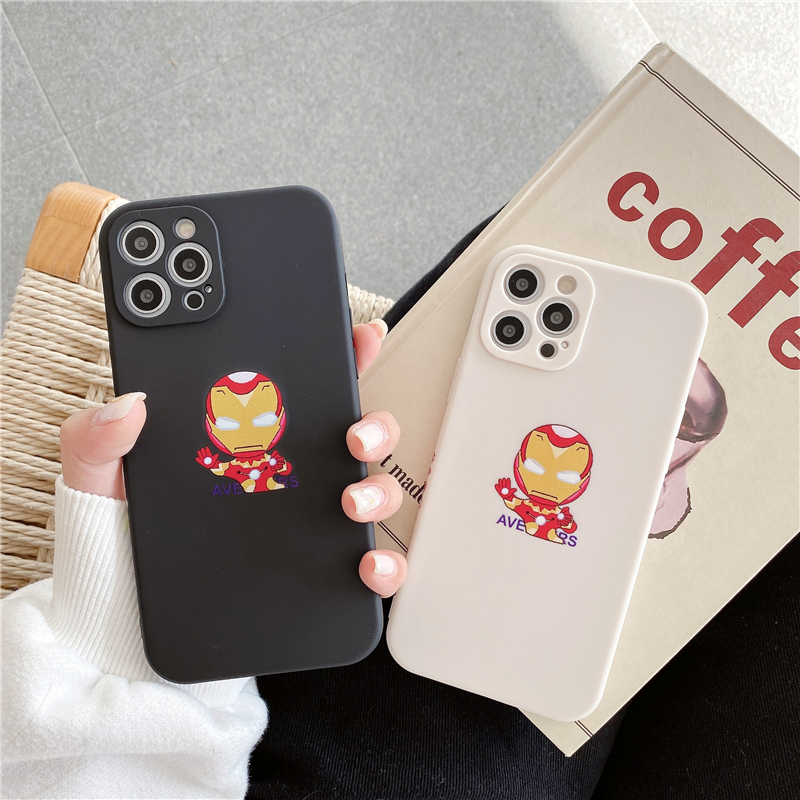 Ốp Lưng Phong Cách The Avengers Cá Tính Cho Iphone 12mini 11 Pro Max X Xs Max Xr 7 8 Plus