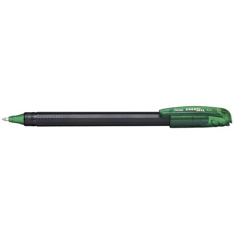 Bút gel Pentel Energel Roller Gel Pen BL417 - Metal tip 0.7mm - Màu xanh lá (Green)