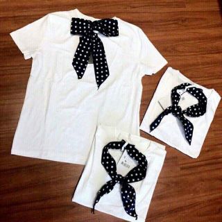 Áo pull trắng cổ nơ nữ