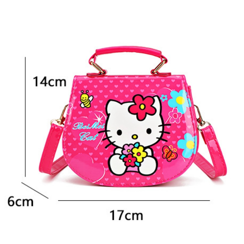 Túi Đeo Chéo Hello Kitty Dễ Thương Cho Bé Gái