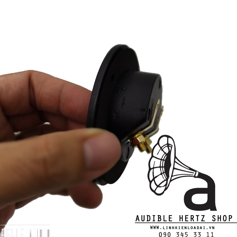 Trạm loa tròn, máng loa, hậu loa ráp thùng