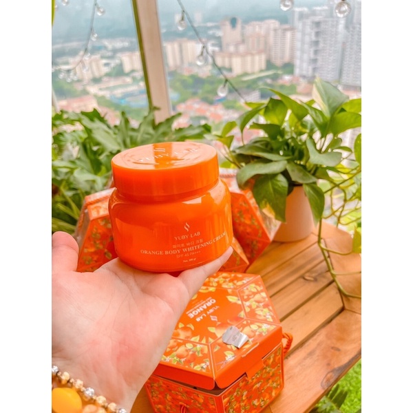 Kem Body Dưỡng Trắng Da Cam Úc Korea giúp nâng tông chống nắng (Chính Hãng) tặng 01 vòng tỳ hưu mạ vàng | BigBuy360 - bigbuy360.vn