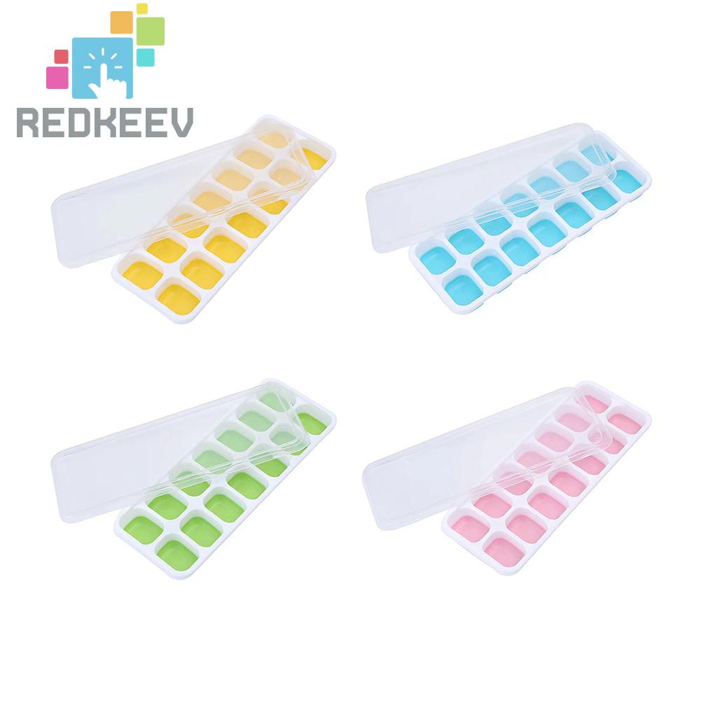 Khuôn Silicone Làm Đá 14 Ô Tiện Dụng