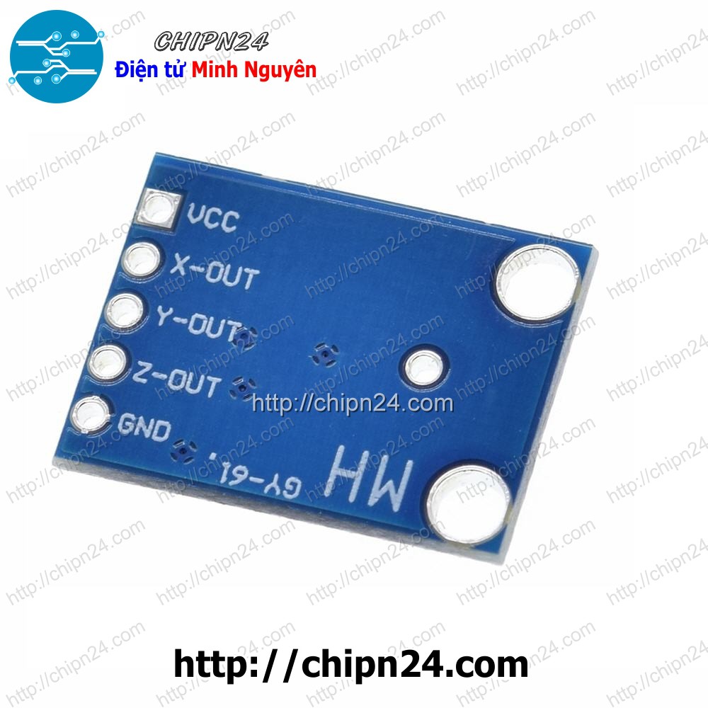 [1 CÁI] Module Cảm biến GY-61 ADXL335 Gia Tốc Analog Accelerometer