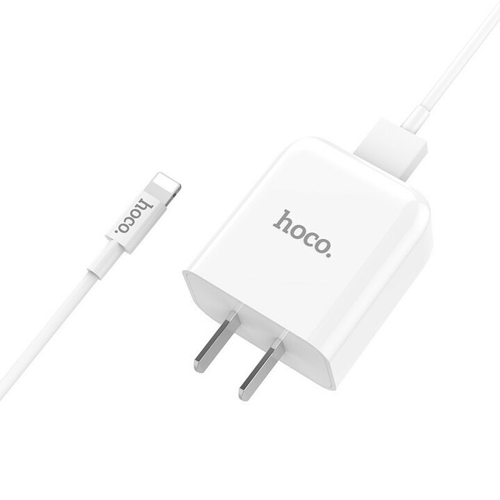 Củ Sạc Nhanh 2A Hoco C49 Cho iPhone, iPad, Samsung, Xiaomi,... Thiết Kế Đẹp, Nguyên Seal [CHÍNH HÃNG]