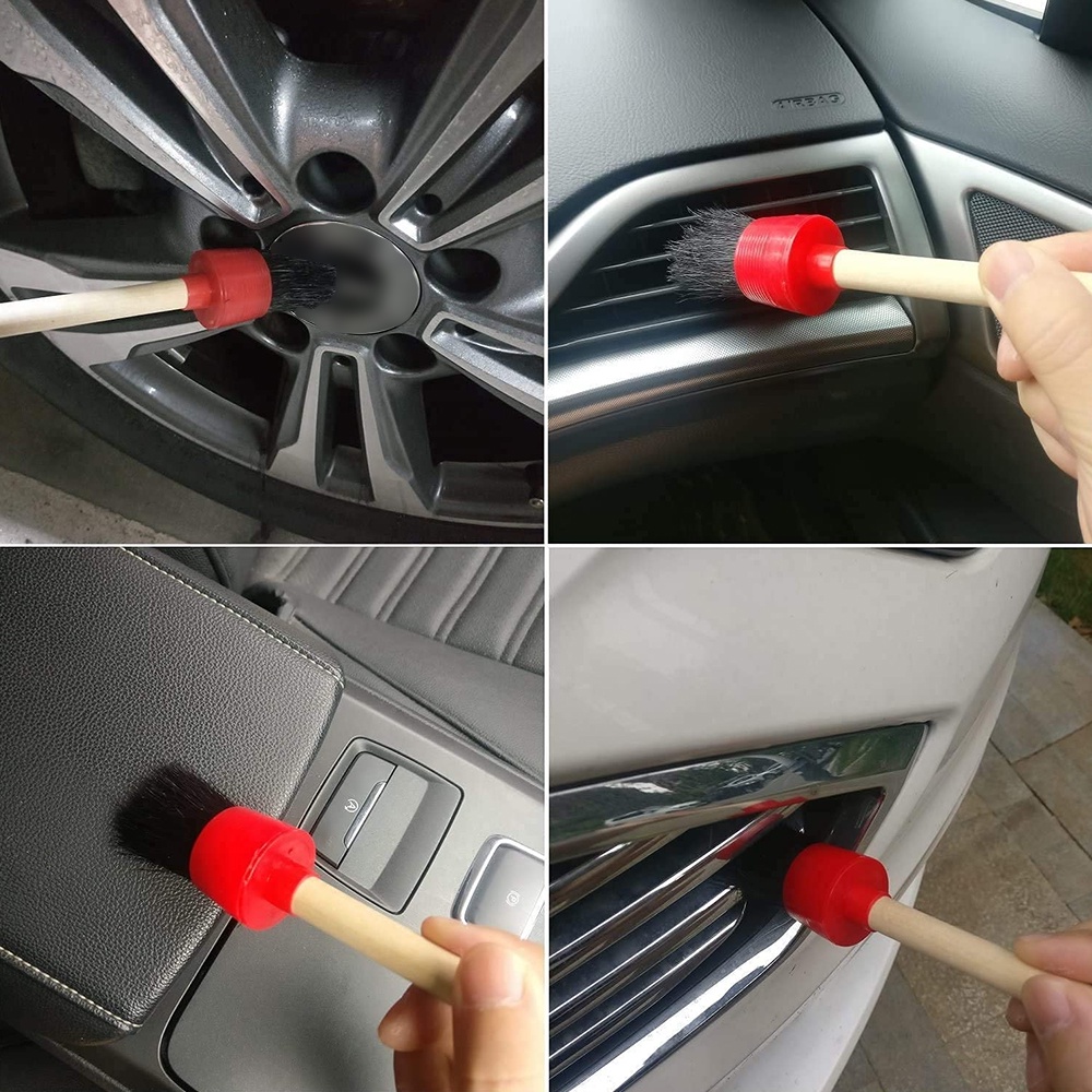 Set 6 Cọ Vệ Sinh Xe Hơi Chuyên Dụng Cao Cấp