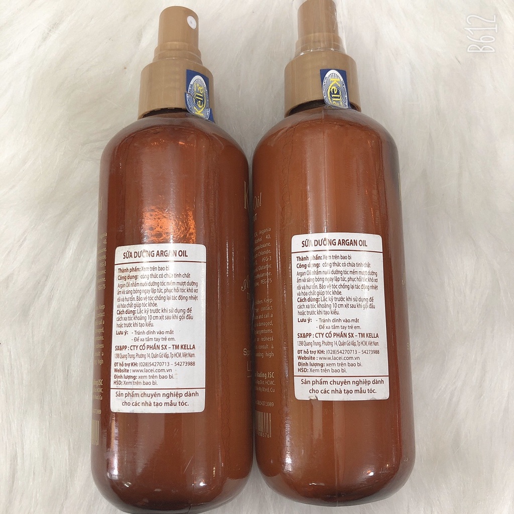 SỮA DƯỠNG ARGAN OIL KELLA 250ml