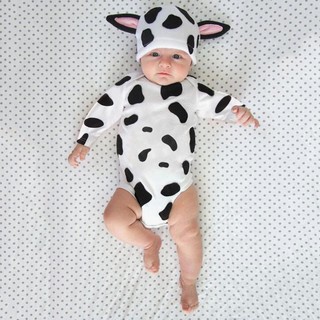 Bộ Bodysuit Một Mảnh Hình Tai Thỏ Dễ Thương Cho Bé Sơ Sinh
