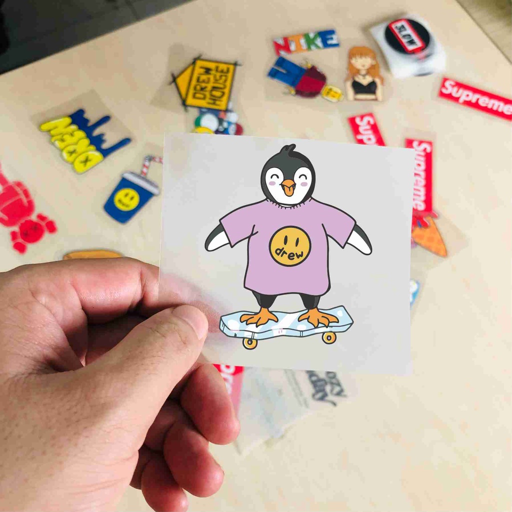 Hình ủi nhiệt bộ hoạt hình dễ thương 3 - Decal ủi áo xinh xinh