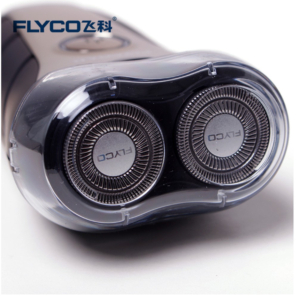 Máy Cạo Râu Nam SF876 Flyco 2 Lưỡi Dao Thông Minh II BH 24 Tháng (Tông Đơ Bấm Tỉa Cắt Tóc Mai Tăng)