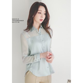Q620420  ÁO SƠ MI NỮ