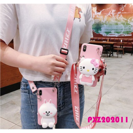 Ốp điện thoại silicon có dây đeo cho Iphone 11 11 pro 11 promax 12 mini 12 Pro 12 pro Max