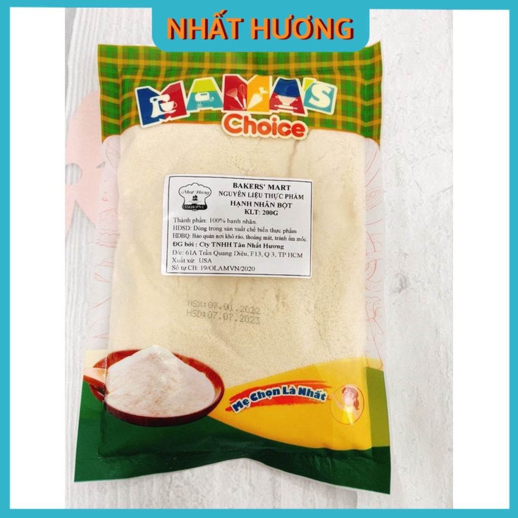 Hạnh Nhân Bột 200gr Mama’s Choice