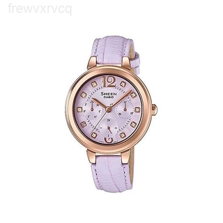 100% thiệtĐồng hồ nữ CASIO SHEEN SHE-3048PGL-6AUDR chính hãng