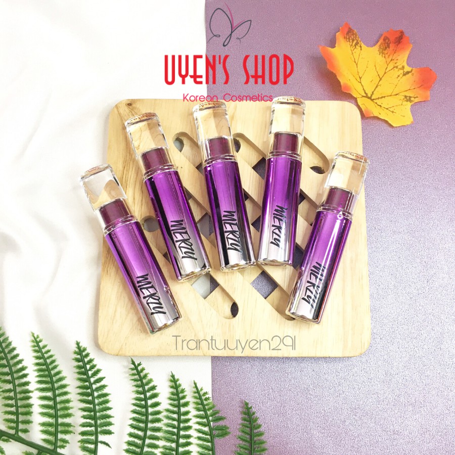 Son tint bóng Merzy Aurora Dewy Tint