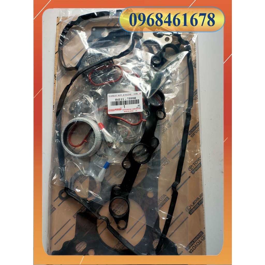Bộ gioăng đại tu innova đời 2006-2015 ( gioăng bộ )