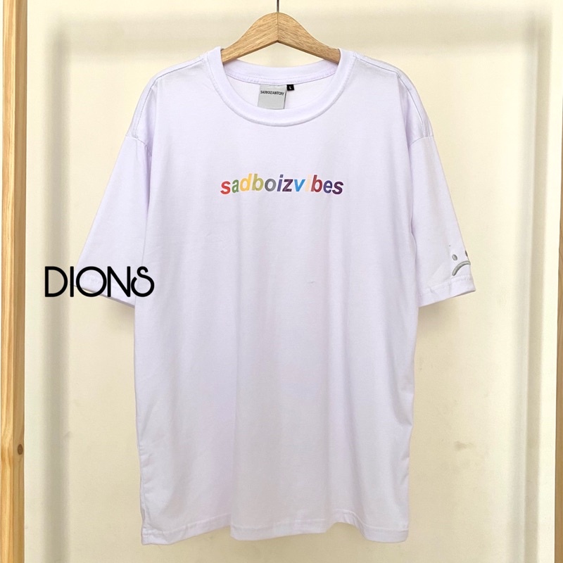 Áo Thun SADBOIZVIBES TEE 7 Màu Ful Tag Logo Thêu