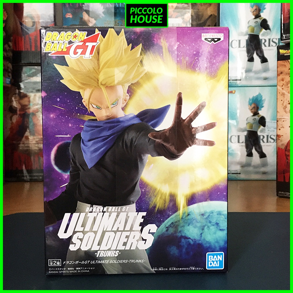 Mô hình dragon ball nhân vật Trunks 19cm chính hãng bandai Trunks ultimate soldiers B