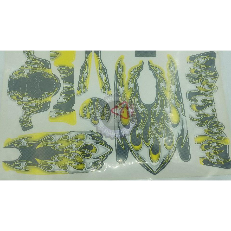 SKIN DÁN TRANG TRÍ TAY ĐIỀU KHIỂN  FUTABA 4PK - 4PKS - 4PKSR