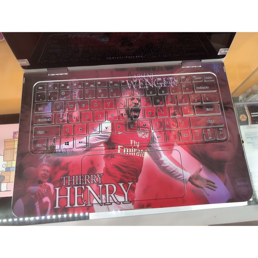 Decal Skin dán Laptop mẫu Arsenal