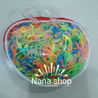 Dây thun cột tóc cho mẹ và bé (ảnh thật)