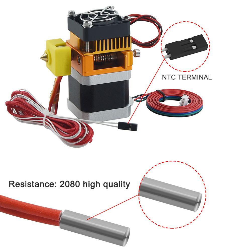 BEBETTERM Bộ Máy Đùn MK8 Bằng Kim Loại Bền Cho Prusa i3 Prusa i3