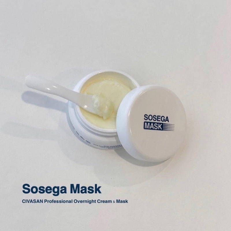 Sosega Mask Civasan - Mặt Nạ Ngủ Lipid Tái Tạo - Phục Hồi - Làm Dày Da