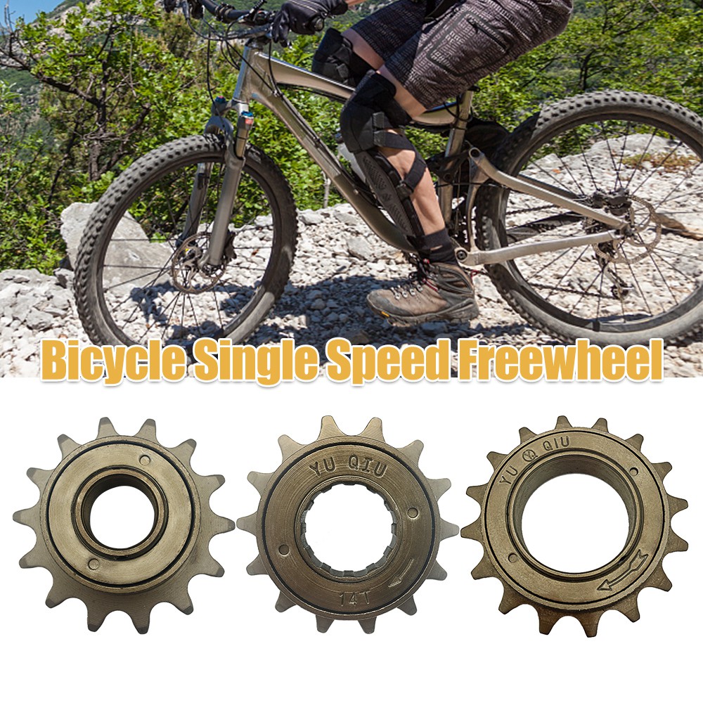 Mysports Bicycle Freewheel 14/16T 18MM 34MM Single Speed Freewheel Flywheel Spro