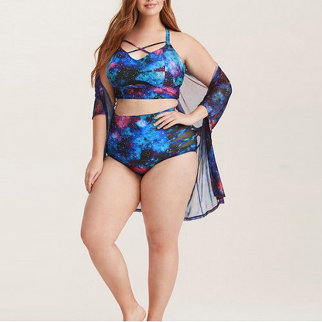 Đồ bơi nâng ngực nữ 2 mảnh Bikini in họa tiết | BigBuy360 - bigbuy360.vn