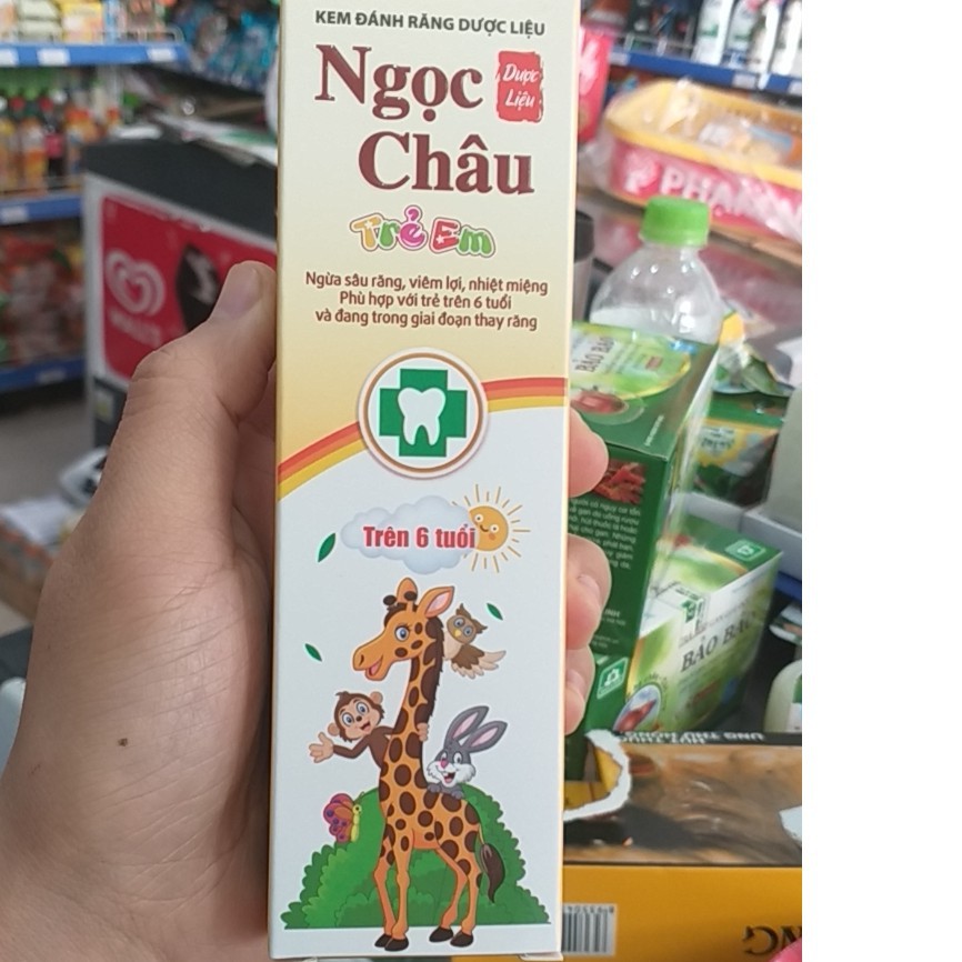 Kem đánh răng dược liệu Ngọc Châu