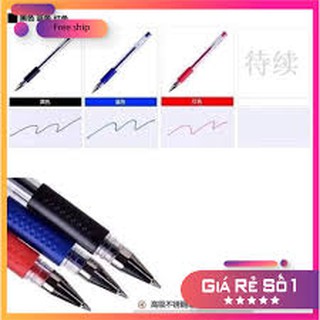 Bút Bi Nước Mực Xanh, Đỏ, Đen