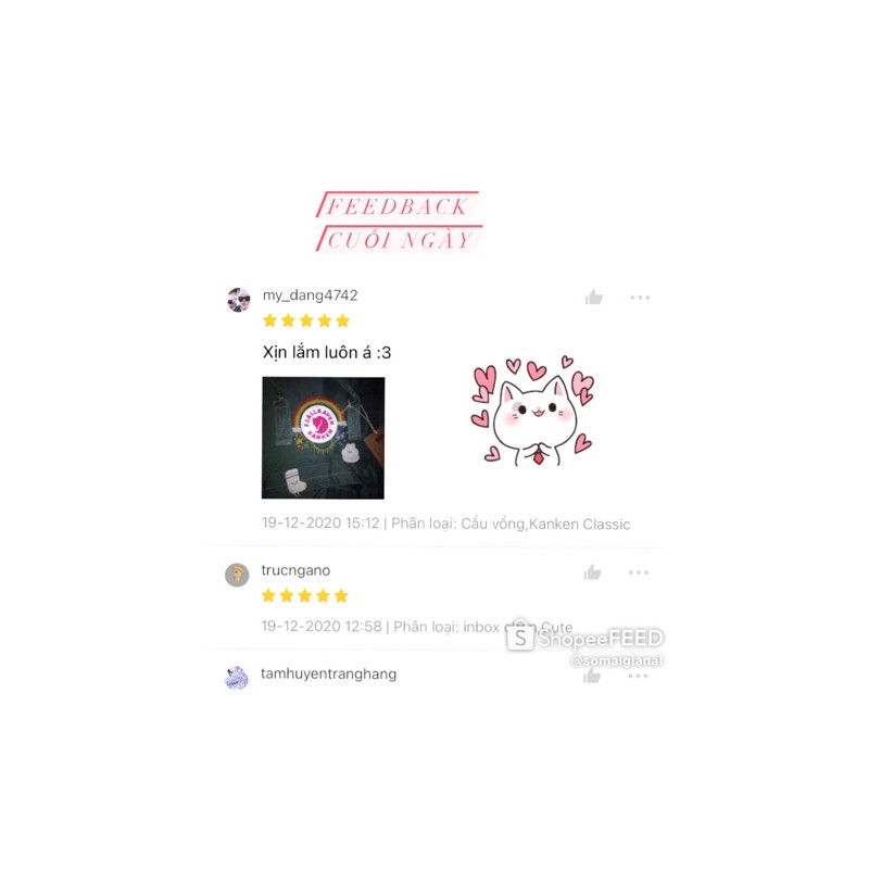 Balo Re Kanken thêu