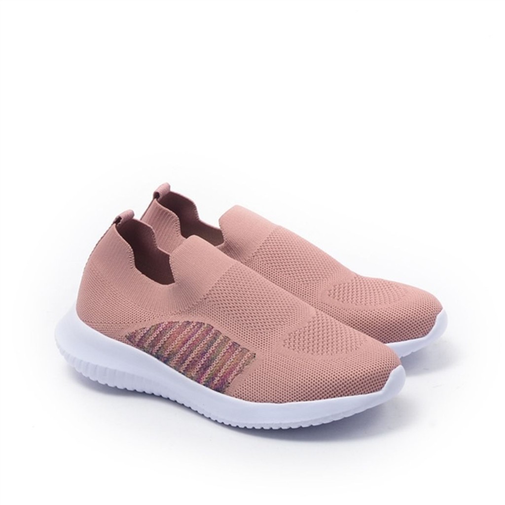 GIÀY SLIP-ON NỮ XỎ PHỐI DỆT CẦU VÒNG GTT 577-121 BQ