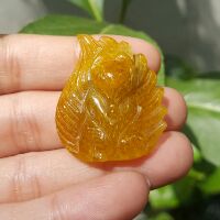 Cửu Vỹ Hồ Ly thạch anh tóc tự nhiên