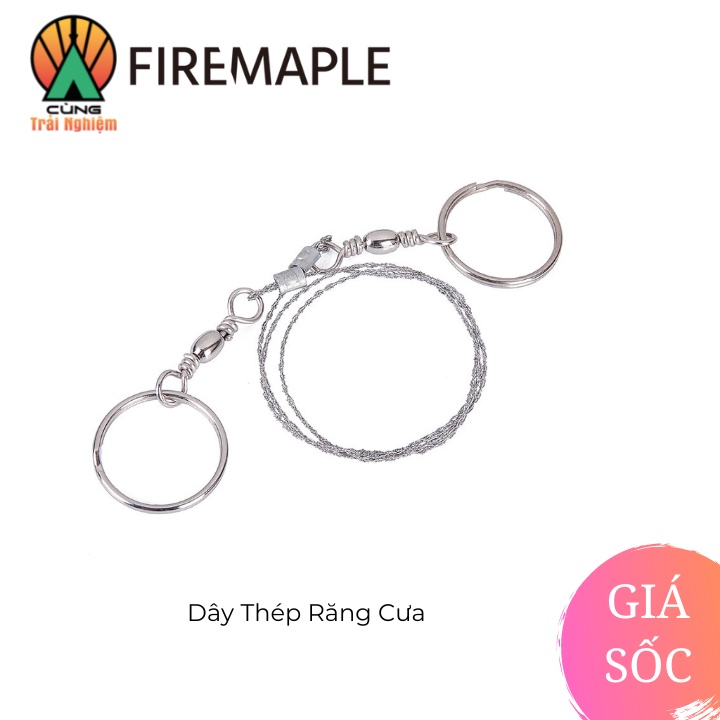 [CHÍNH HÃNG] Dây Thép Răng Cưa Sinh Tồn Chuyên Dụng Dã Ngoại Fire-Maple Hoạt Động Ngoài Trời FMP-25P Fret Saw