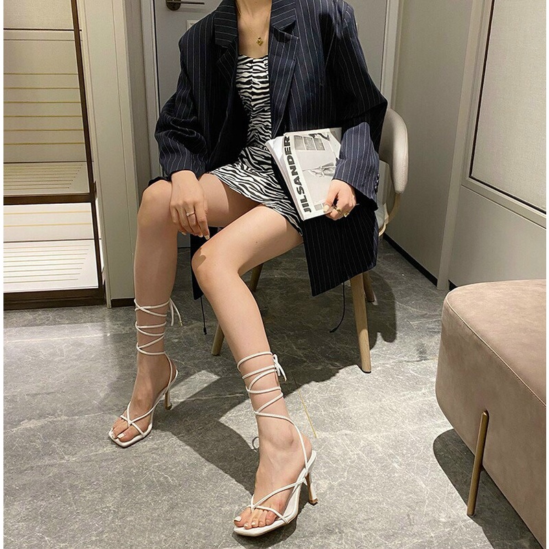 Giày cao gót nữ Sandal 7p chiến binh siêu HOT HIT hàng cao cấp chuẩn form cực sang - Chị Chảnh Store