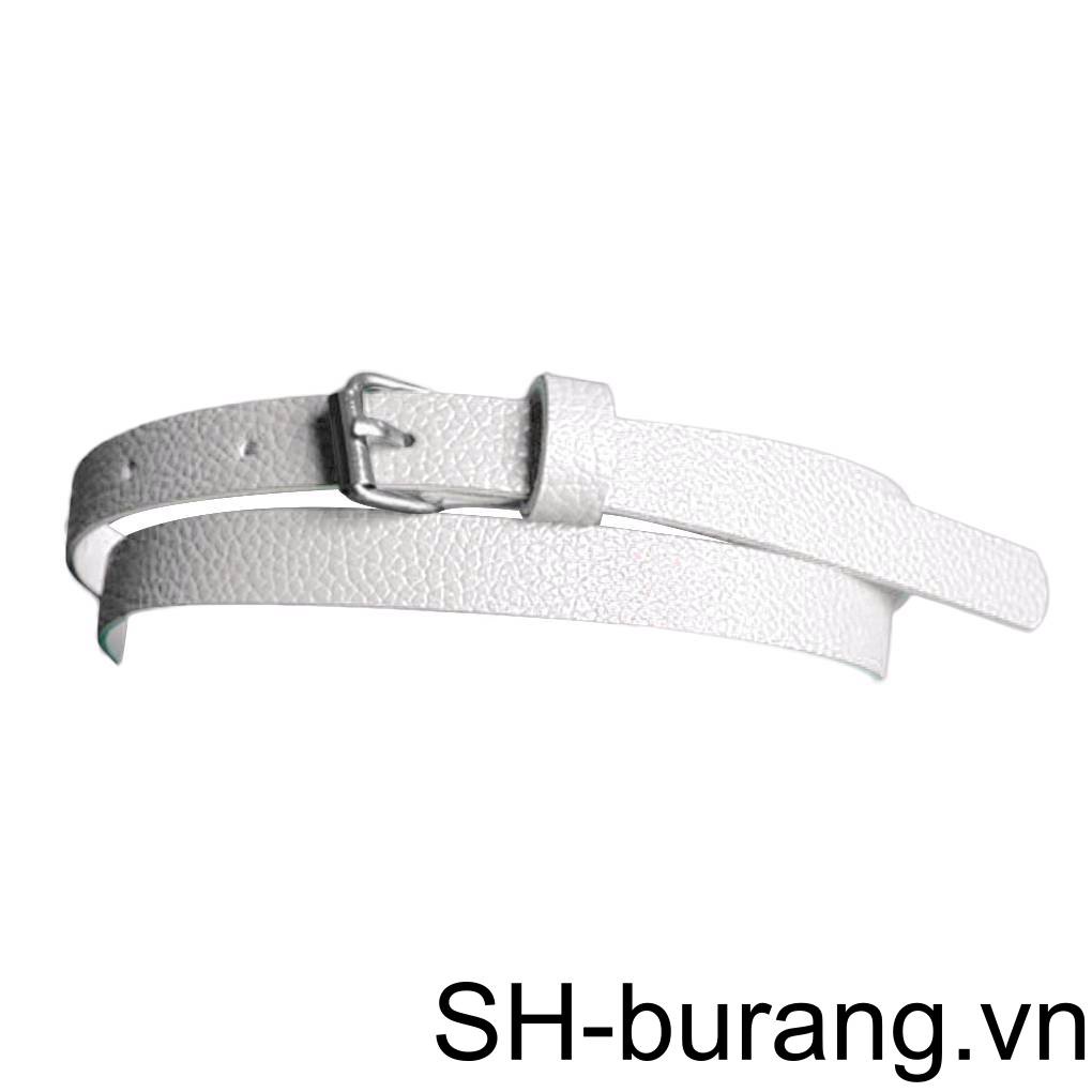 Thắt Lưng Da PU Màu Kẹo Ngọt Thời Trang Cho Nữ