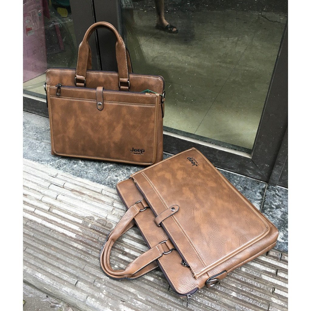 [Shop Cặp và Balo Nguyên Vũ] kho cặp da jeep sale mạnh bền đẹp lịch sự nhanh tay đặt hàng hàng chất | BigBuy360 - bigbuy360.vn