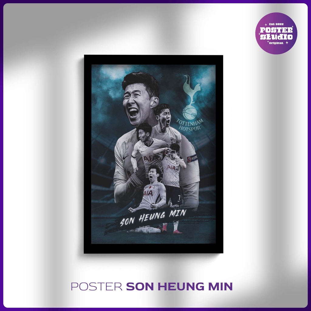 Poster, khung tranh trang trí SON HEUNG MIN