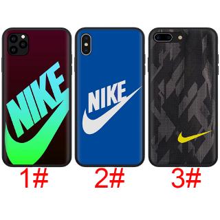 Ốp lưng cường lực hình Nike cho iPhone 11 Pro XS Max XR X 8 7 6S 6 Plus 5S 5 SE 2020