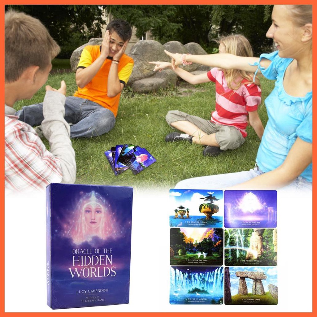 1 Bộ Bài Tarot Vui Nhộn Bền Bỉ Cho Bữa Tiệc Gia Đình