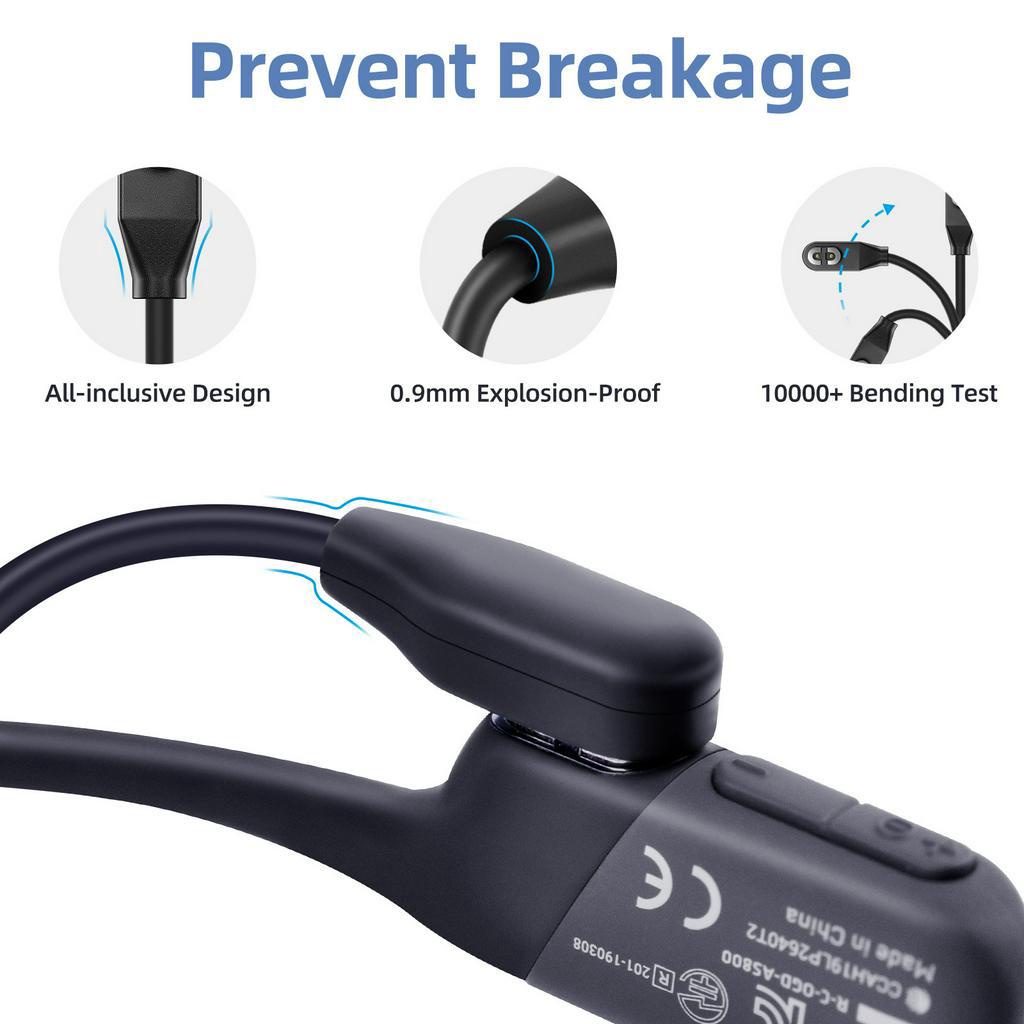 Dây Sạc Tai Nghe Loại C Dài 1m Cho AfterShokz Aeropex AS800