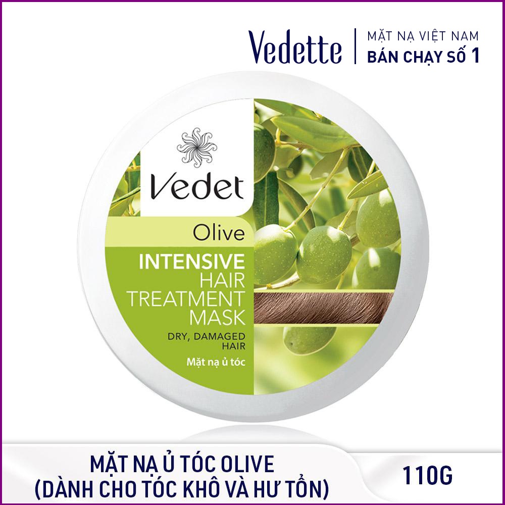 🥦 MẶT NẠ Ủ TÓC OLIVE 110g VEDETTE - PHỤC HỒI DÀNH CHO TÓC KHÔ & HƯ TỔN - TPMA260