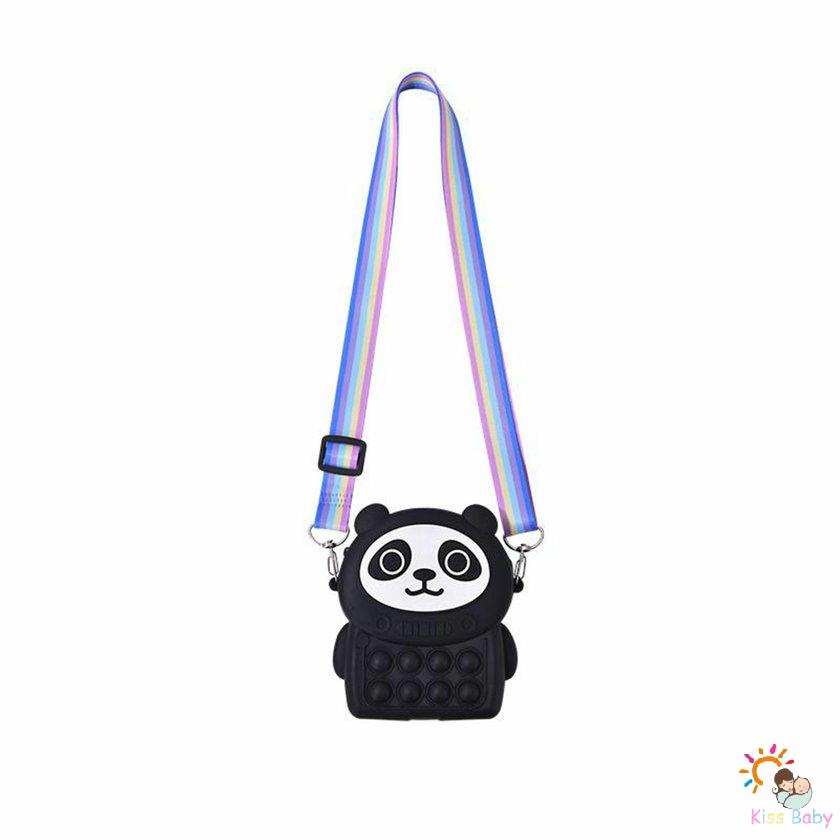 Messenger Bag Rodent Pioneer Panda Bubble Squeeze Bag Relief Anxiety Toy
