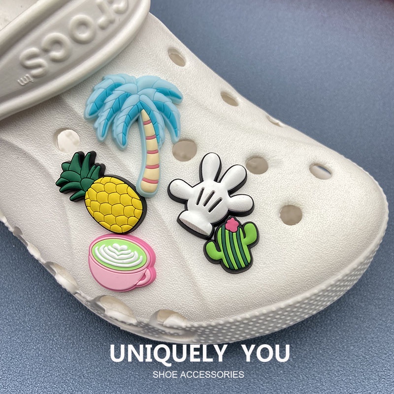 Khóa Cài Trang Trí Giày Crocs / jibbitz Thời Trang Mùa Hè